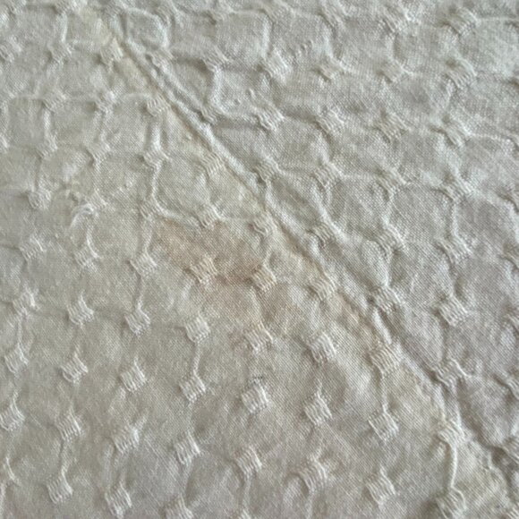 Table Cloth Blue Floral Trim - Picture 3 of 6